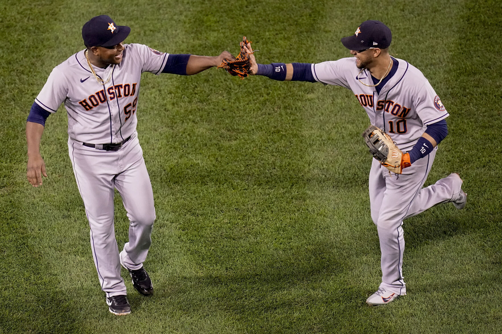 APTOPIX ALCS Astros Red Sox Baseball